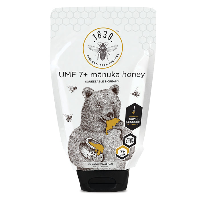 Squeezable UMF 7+ Mānuka Honey
